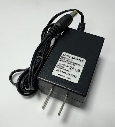 12V ADAPTOR(1A直向) 1.2M